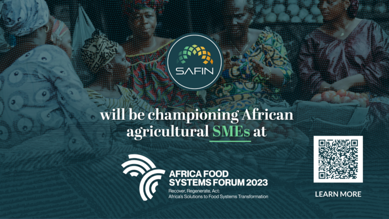 SAFIN at the AGRF
